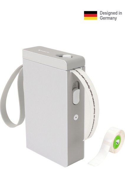 Etiket Makinesi P22 Beyaz - Bluetooth Termal Yazıcı