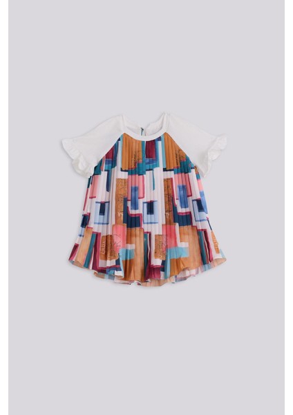 Bg Store Kız Bebek Desenli Elbise