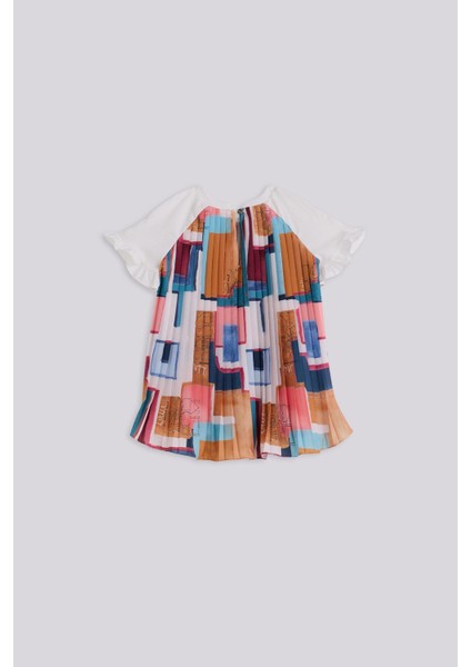 Bg Store Kız Bebek Desenli Elbise