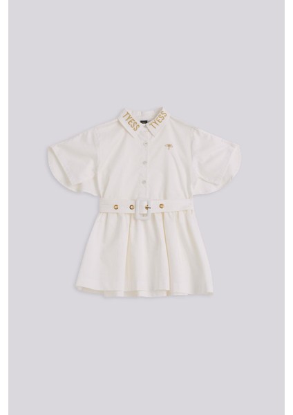 Kız Çocuk Ekru Elbise fırsatları