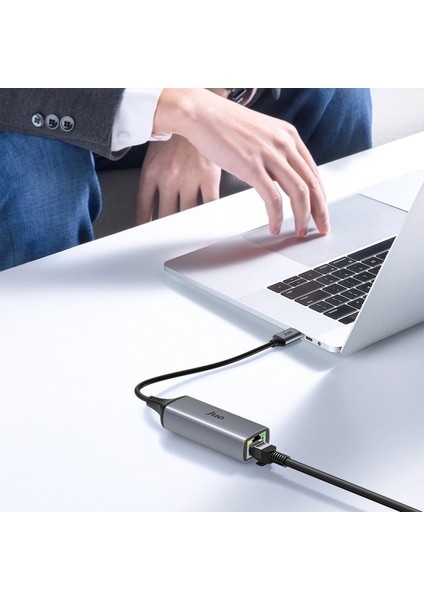 Type-C 1000MBPS USB 3.2 Gigabit Ethernet Dönüştürücü Adaptör