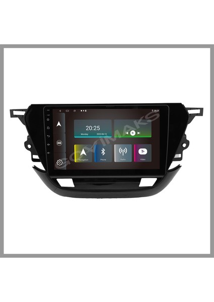 Opel Corsa F 2019-2023 6 GB Ram 128 GB Hafıza Androıd Multımedıa Teyp