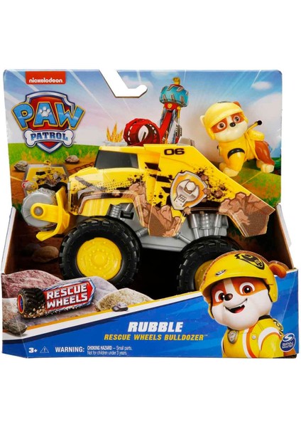 Rescue Wheels Temalı Araçlar - Rubble