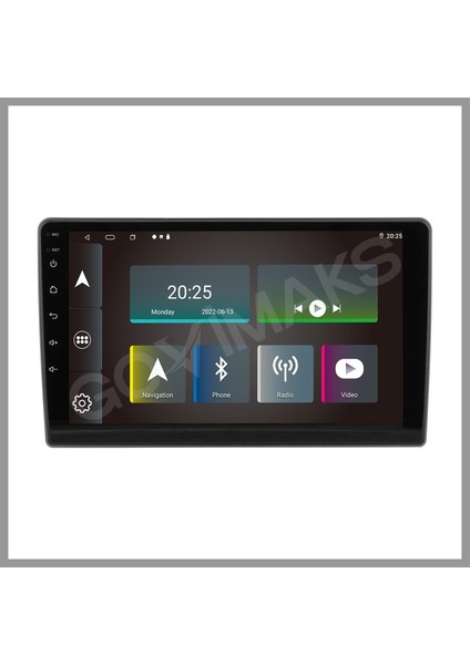 GOVİMAKS OPEL ANTARA 2007-2011 UYUMLU 2 GB RAM 32 GB HAFIZA ANDROID MULTIMEDIA TEYP