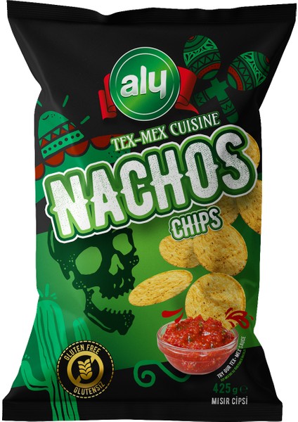 Glutensiz Nachos Cips 425 Gr