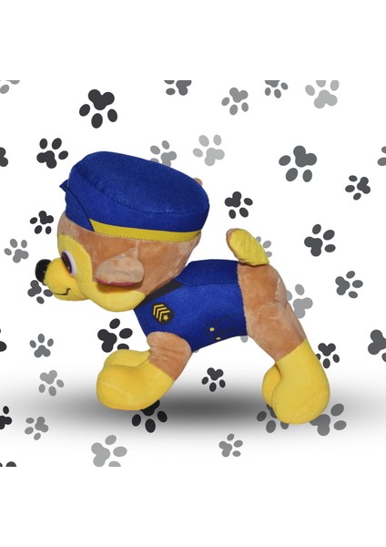 Paw Patrol Peluş Chase Paw Patrol Karakterlerinden Oyuncak Peluş Chase 22CM modelleri