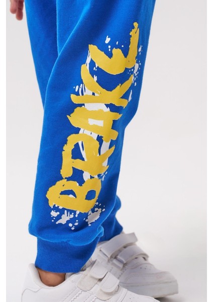 Brake Baskılı Erkek Çocuk Eşofman Takımı Mavi indirimleri