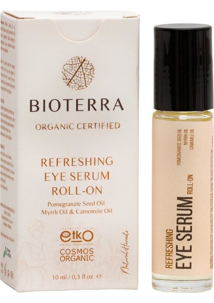 Organik Canlandırıcı Göz Serumu 10ML Roll-On fiyatları