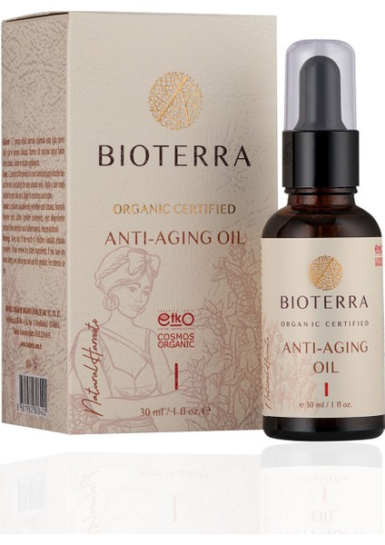 Organik Anti Aging Oil 30ML Yağ modelleri