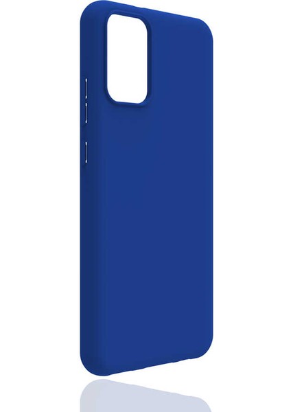 Galaxy A02S Kılıf Zore Biye Silikon-Mavi