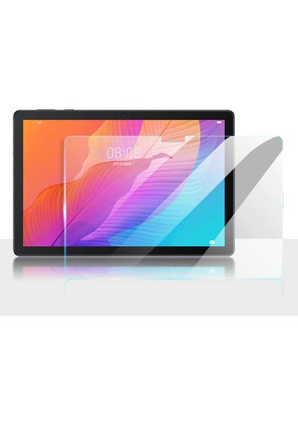 Honor Pad X8 Uyumlu Zore Tablet Temperli Cam Ekran Koruyucu-Renksiz
