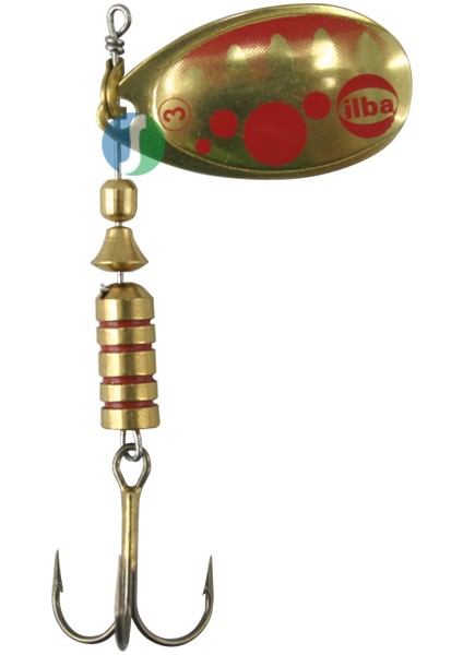 B20213 Ilba Tondo Bubble Altın/Kırmızı No:3