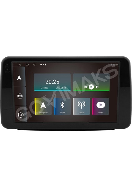 GOVİMAKS PEUGEOT BIPPER 2008-2017 UYUMLU 6 GB RAM 128 GB HAFIZA ANDROID MULTIMEDIA TEYP