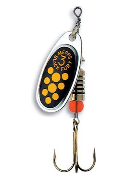 Mepps Black Fury Jaune Gümüş-Sarı No:2