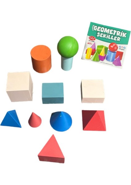 11 Parça Geometrik Şekiller Eğitici Geometrik Şekiller Ilkokul ve Okul Öncesi Eğitici Matematik Seti indirimleri