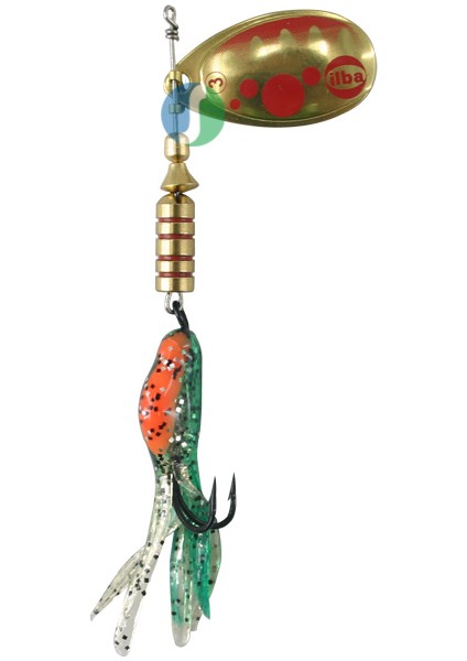 390212 Ilba Tondo Bubble Altın/Kırmızı Yemli No:2