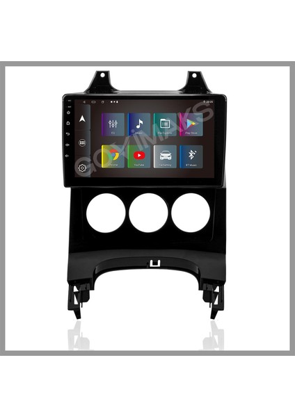 GOVİMAKS PEUGEOT 3008 MANUEL 2009-2016 UYUMLU 2GB RAM 32 GB HAFIZA ANDROID MULTIMEDIA TEYP