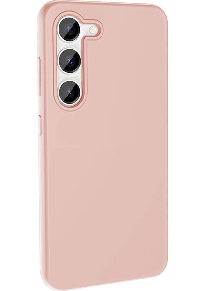 Atlas Galaxy S23 Kılıf Magsafe Şarj Özellikli Sıvı Teknolojili Silinebilir Sert Kivi Kapak-Pembe modelleri