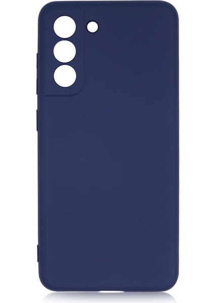 Galaxy S21 Fe Kılıf Zore Mara Laaakan Kapak-Lacivert