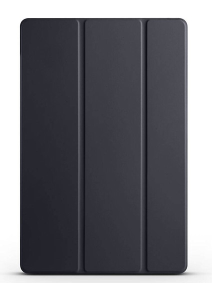Galaxy Tab S9 Fe Plus Uyumlu Smart Cover Standlı 1-1 Kılıf-Siyah