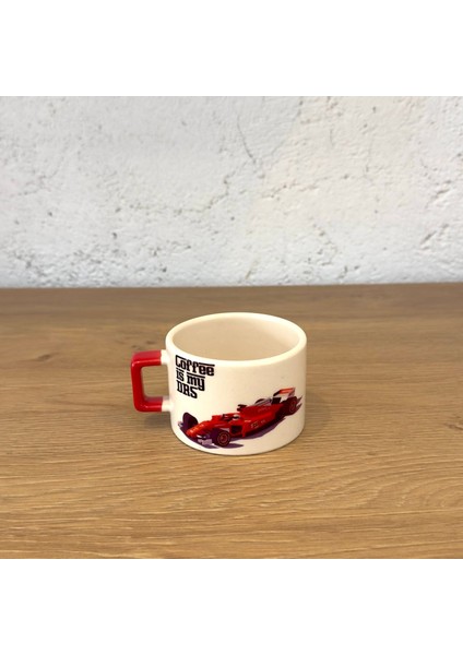 Coffee Is My Drs Kırmızı U Kulplu Kupa