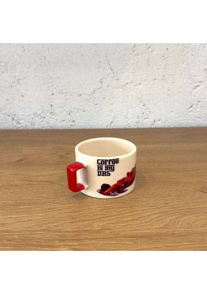 Coffee Is My Drs Kırmızı U Kulplu Kupa