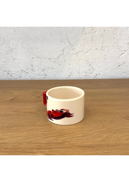 Coffee Is My Drs Kırmızı U Kulplu Kupa