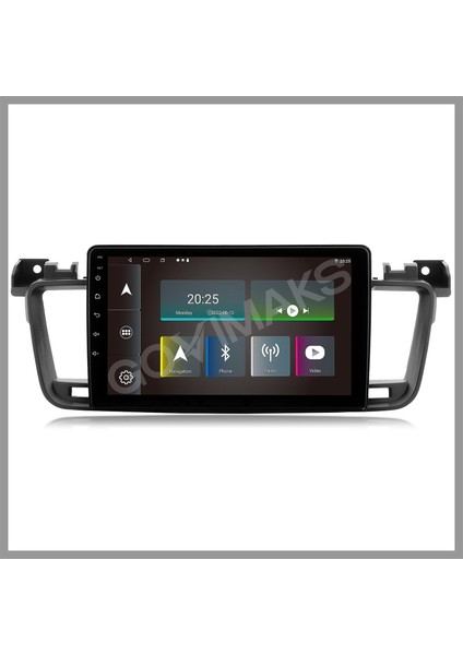 GOVİMAKS PEUGEOT 508 2011-2018 UYUMLU 6 GB RAM 128 GB HAFIZA ANDROID MULTIMEDIA TEYP