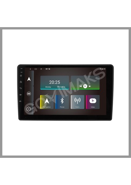 GOVİMAKS PEUGEOT 407 2005-2010 UYUMLU 2 GB RAM 32 GB HAFIZA ANDROID MULTIMEDIA