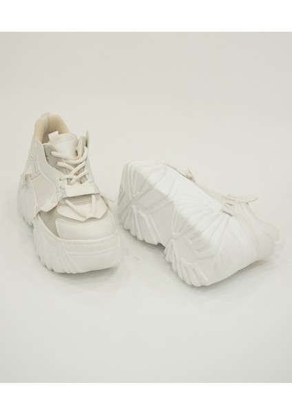 Kadın Bağcıklı Sneaker