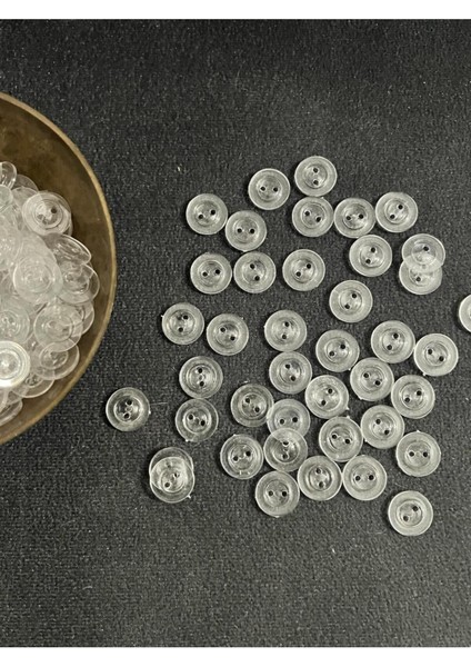 20 Adet Şeffaf Düğme - Yorgan Nevresim Düğmesi - Hobi Malzemesi 1,52 cm Şeffaf Düğme modelleri