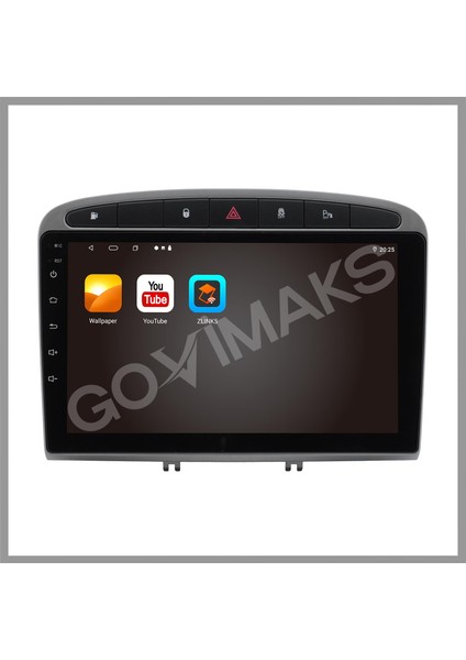 GOVİMAKS PEUGEOT 308 RCZ 2008-2013 UYUMLU 2 GB RAM 32 GB HAFIZA ANDROID MULTIMEDIA