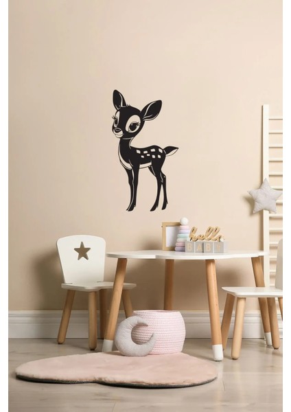 Çocuk Odası Ceylan Tablosu - 35X20 Cm, Lazer Kesim Duvar Dekoru fiyatları