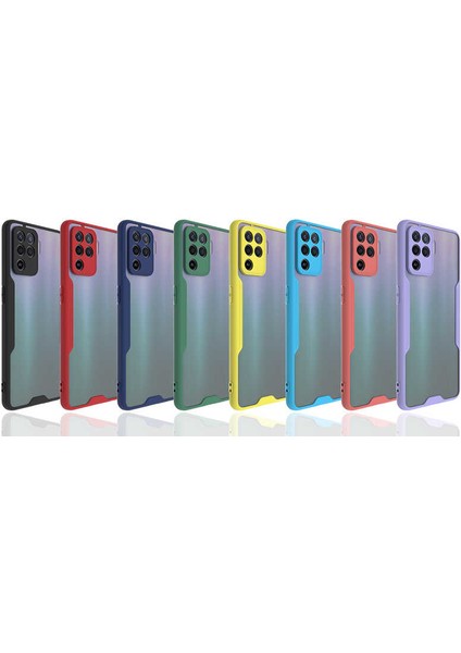 Oppo Reno 5 Lite Kılıf Parfe Kapak-Lacivert