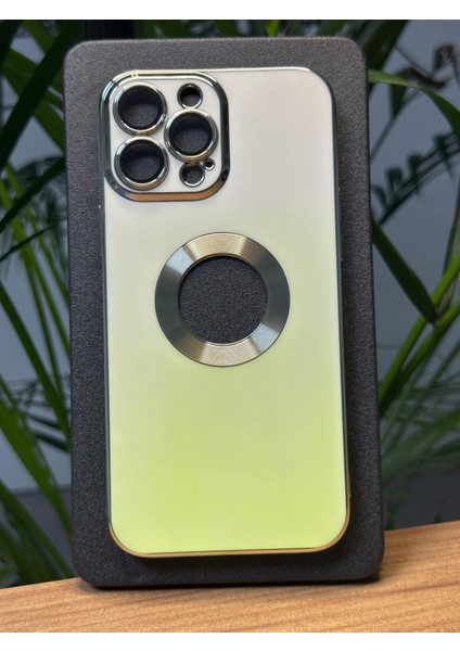 Apple iPhone 14 Çift Şık Renk Ince Silikon Kaplama Premium Kılıf Gennduo