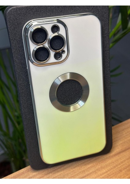 Apple iPhone 14 Çift Şık Renk Ince Silikon Kaplama Premium Kılıf Gennduo