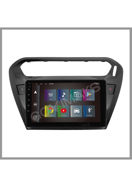 GOVİMAKS PEUGEOT 301 2012-2020 8 GB RAM 128 GB HAFIZA ANDROID MULTIMEDIA TEYP