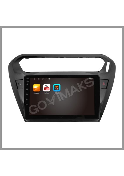 GOVİMAKS PEUGEOT 301 2012-2020 8 GB RAM 128 GB HAFIZA ANDROID MULTIMEDIA TEYP