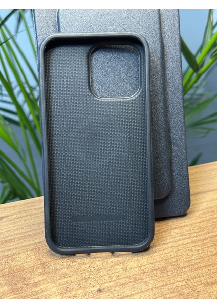 Apple iPhone 13 Pro Özel Darbe Emici Dış Sert Pc Kapak Sert Kauçuk Silikon A+ Koruma Yüzük ve Stand Özellikli Gennhold Kılıf