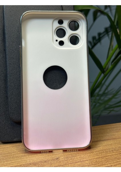 Apple iPhone 14 Pro Max Çift Şık Renk Ince Silikon Kaplama Premium Kılıf Gennduo