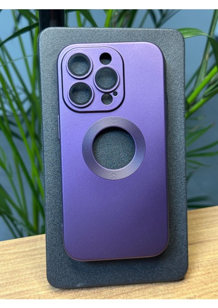 Apple iPhone 14 Pro Kamera Lens Korumalı Slim Ince Şık Tasarım Mat Renk Premium Gennvamos Kılıf