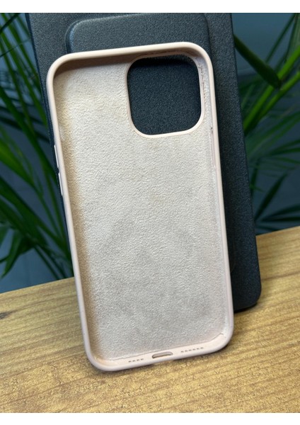 Apple iPhone 12 Pro Max Darbe Emici A+ Ultra Dış Kauçuk Silikon Silinebilir Iç Özel Kadife Lansman Gennvelvet Kılıf