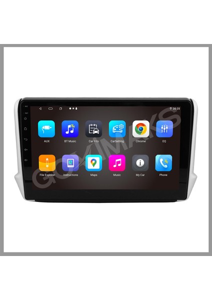 GOVİMAKS PEUGEOT 208 2012-2020 UYUMLU 6 GB RAM 128 GB HAFIZA ANDROİD MULTİMEDİA TEYP