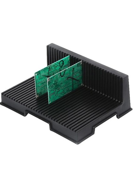 Pcb Taşıma Rafı 30 Slot 270X255X130 Mm, L Şeklinde Esd Antistatik Pcb Tutucu