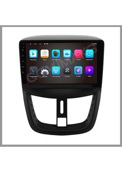 GOVİMAKS PEUGEOT 207 2006-2012 UYUMLU 8 GB RAM 128 GB HAFIZA ANDROİD MULTİMEDİA TEYP