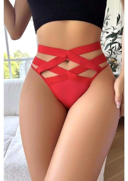 Kadın Fanntezi Iç Giyim Tanga Külot Perfect Fall 314 Kırmızı - Royaleks fiyatları