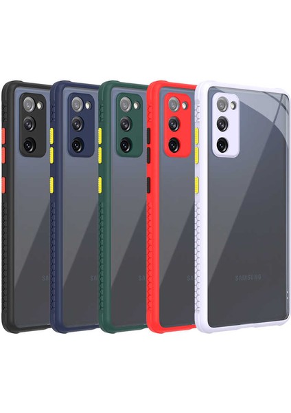 Atlas Galaxy S20 Fe Kılıf ​​Kaff Kapak-Kırmızı fiyatları