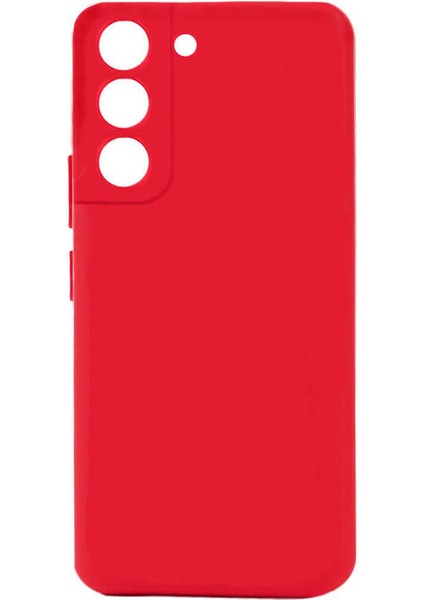 Atlas Galaxy S22 Plus Kılıf Biye Silikon-Kırmızı