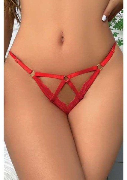 Kadın Iç Giyim Tanga Külot Perfect Fall 242 Kırmızı - Royaleks