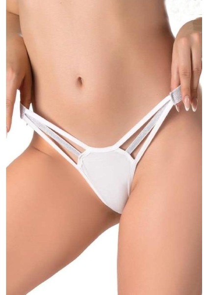 Kadın Iç Giyim Tanga Külot Perfect Fall 344 Beyaz - Royaleks